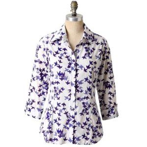 Anthropologie Skybound Button Down Shirt